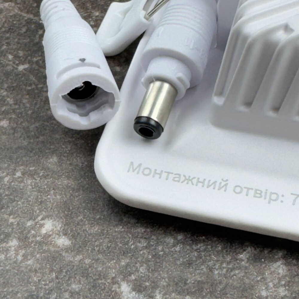 Светильник LED даунлайт Violux ALUMIN 9W 4200K квадрат IP20 ( 121260 )